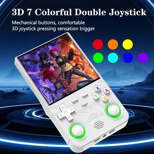 2025 R36 Ultra Open Source R36S Video Game Console Linux System 4.0 Inch IPS Screen  Portable Pocket Video Player 64G best Games